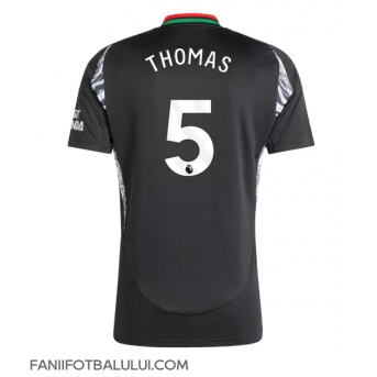 Arsenal Thomas Partey #5 Tricou Fotbal Replică 2024-25 Barbati Deplasare